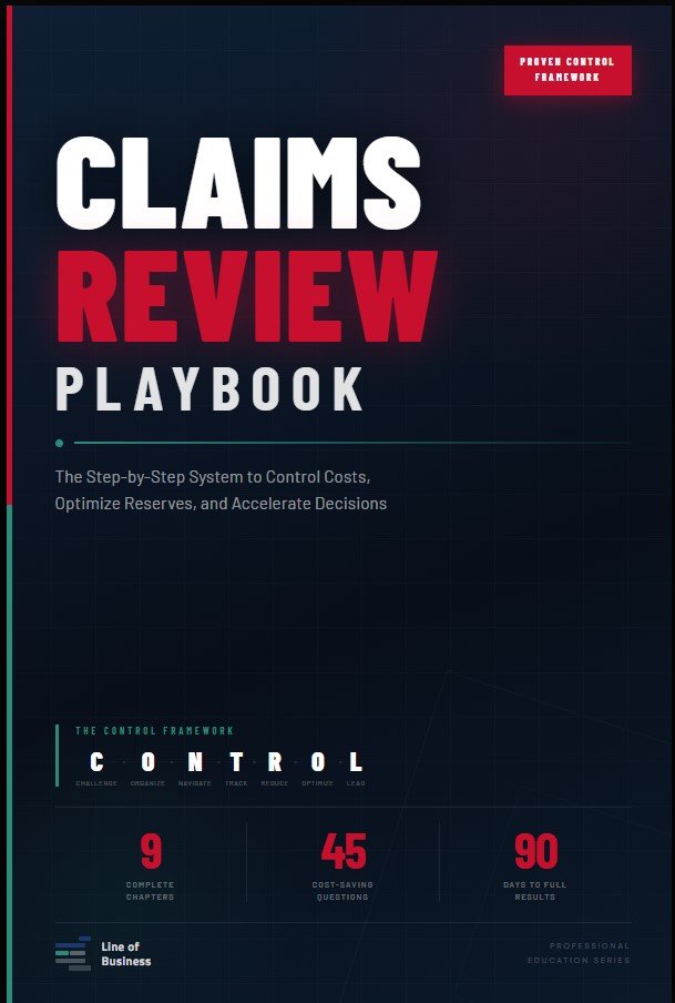 Claims Review Playbook Cover