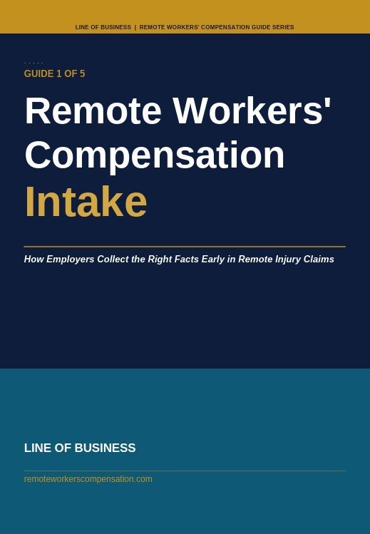 Guide 1 Remote WC Intake